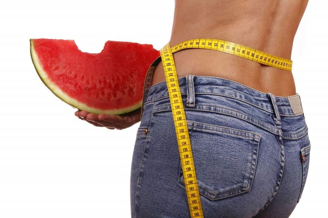 Benefits and harms of watermelon diet